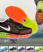 Nike Air Max+全掌氣墊 籃球鞋 慢跑鞋 跑步鞋 螢光 情侶鞋 休閒運動鞋